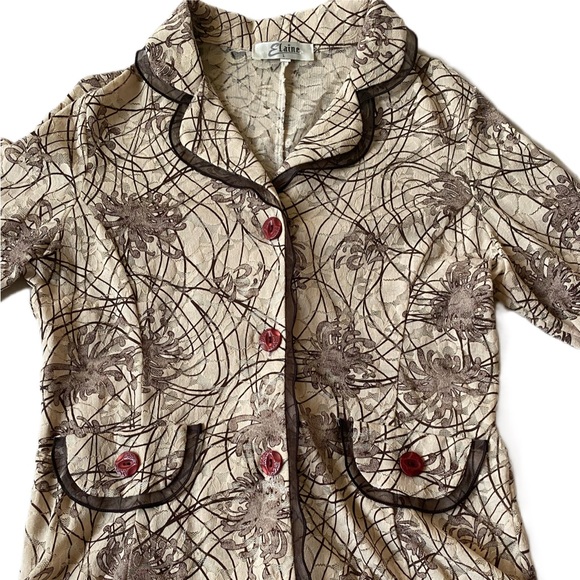 Elaine Button Up Blazer - Picture 3 of 4